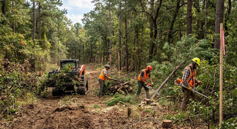Trees Clearing in Cumming, GA